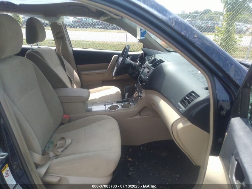 2013 TOYOTA HIGHLANDER - 5TDBK3EH3DS192097