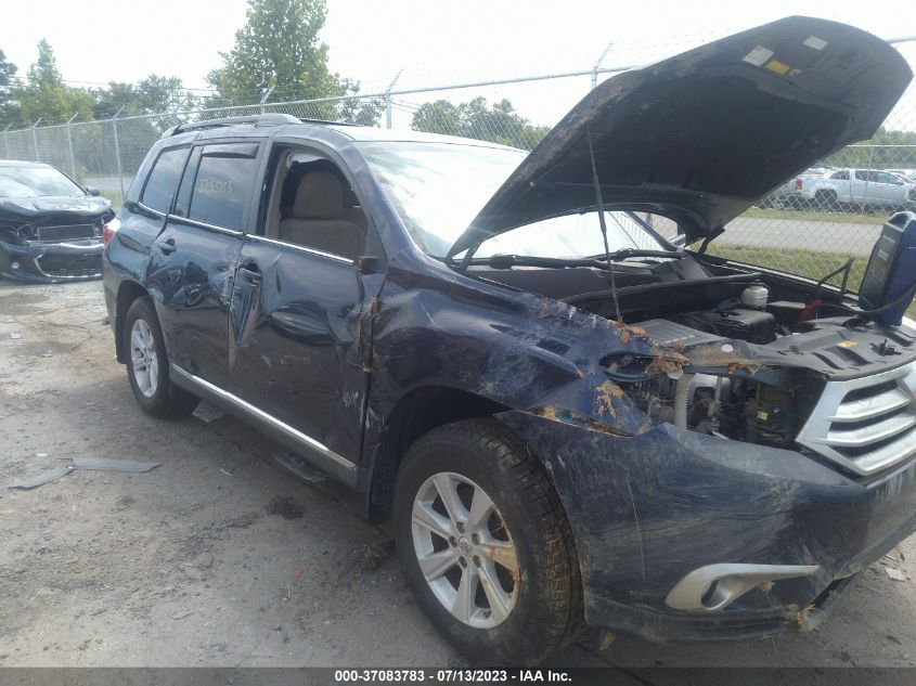2013 TOYOTA HIGHLANDER - 5TDBK3EH3DS192097