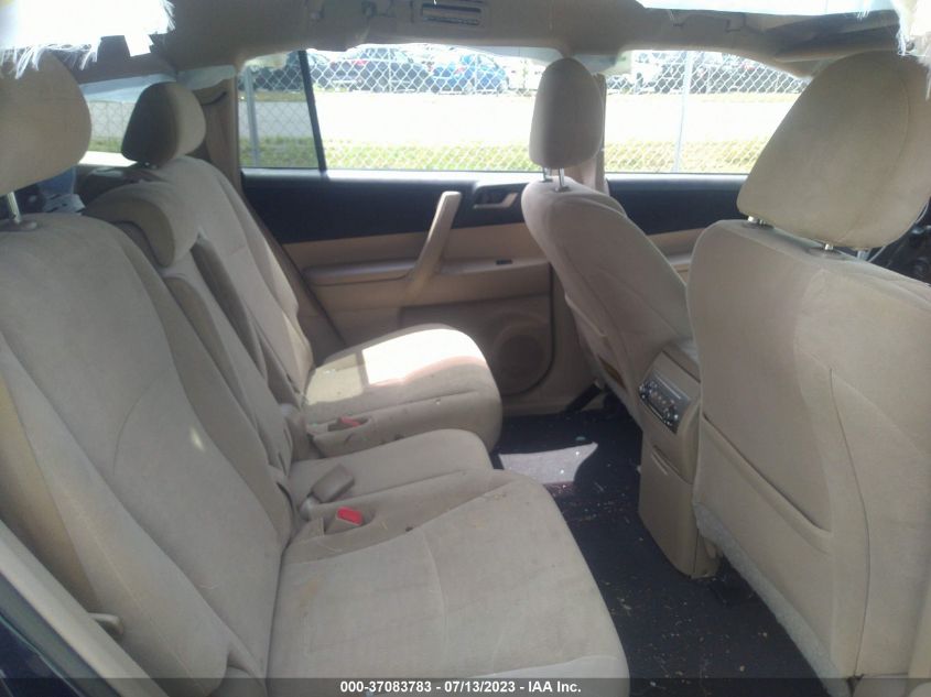 2013 TOYOTA HIGHLANDER - 5TDBK3EH3DS192097