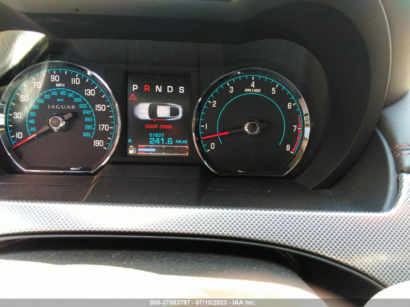 2013 JAGUAR XK XKR SAJWA4DC1DMB48860