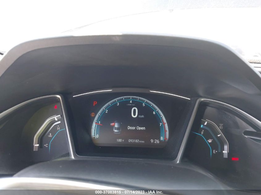 2017 HONDA CIVIC SEDAN EX - 19XFC2F70HE009589