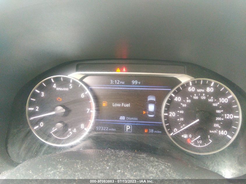 2019 NISSAN ALTIMA 2.5 SV - 1N4BL4DV7KC131821