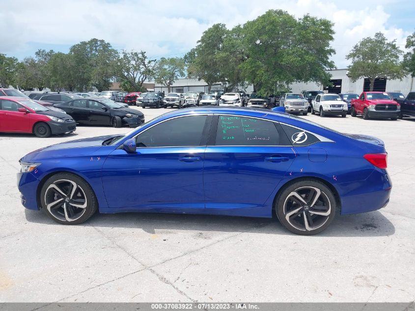 2019 HONDA ACCORD SEDAN SPORT 1.5T - 1HGCV1F37KA127252