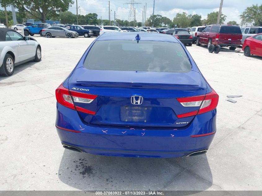 2019 HONDA ACCORD SEDAN SPORT 1.5T - 1HGCV1F37KA127252