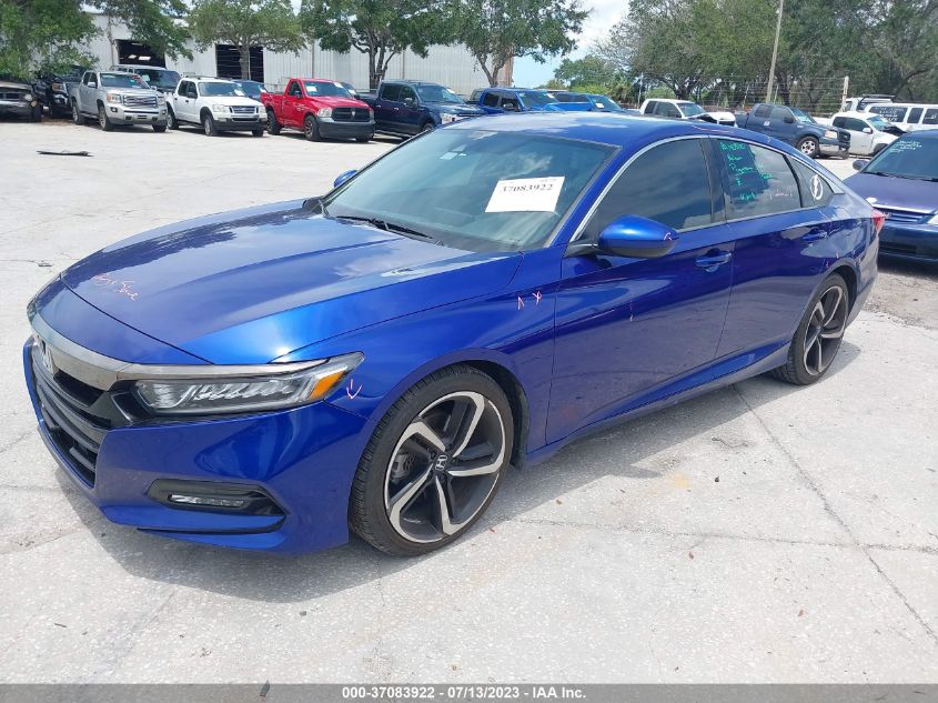 2019 HONDA ACCORD SEDAN SPORT 1.5T - 1HGCV1F37KA127252