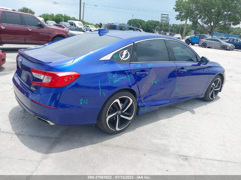 2019 HONDA ACCORD SEDAN SPORT 1.5T - 1HGCV1F37KA127252