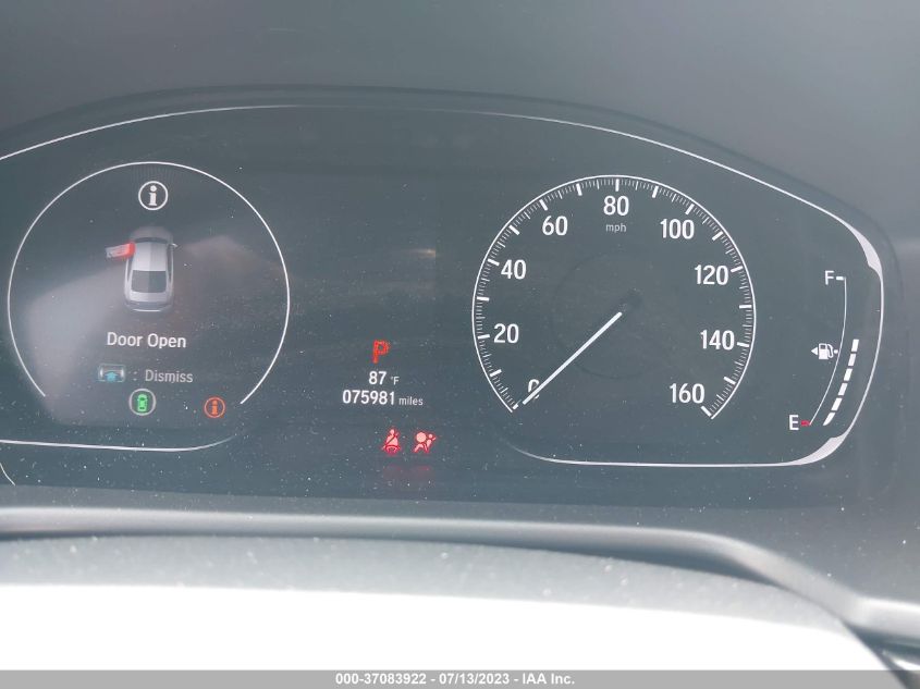 2019 HONDA ACCORD SEDAN SPORT 1.5T - 1HGCV1F37KA127252