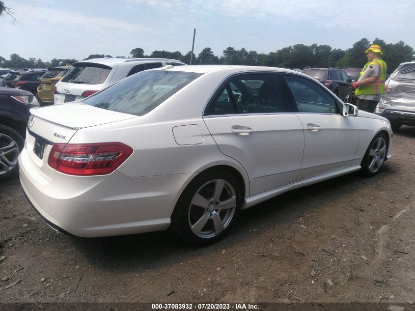 WDDHF8HB1BA393144 2011 MERCEDES-BENZ E-CLASS, photo no. 4