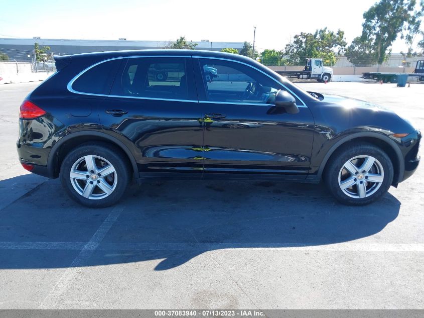 2013 PORSCHE CAYENNE DIESEL - WP1AF2A2XDLA27577