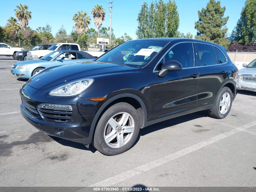 2013 PORSCHE CAYENNE DIESEL - WP1AF2A2XDLA27577