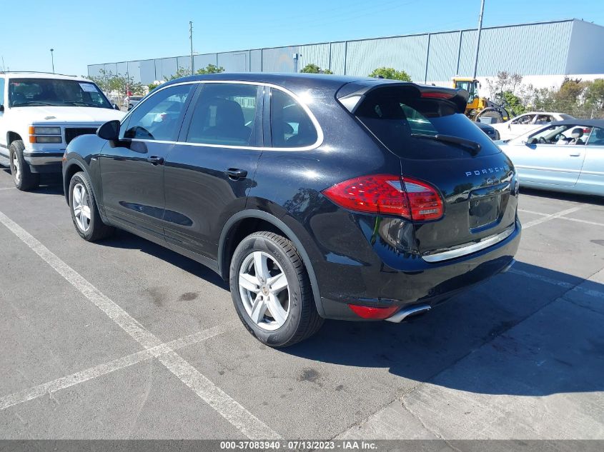 2013 PORSCHE CAYENNE DIESEL - WP1AF2A2XDLA27577