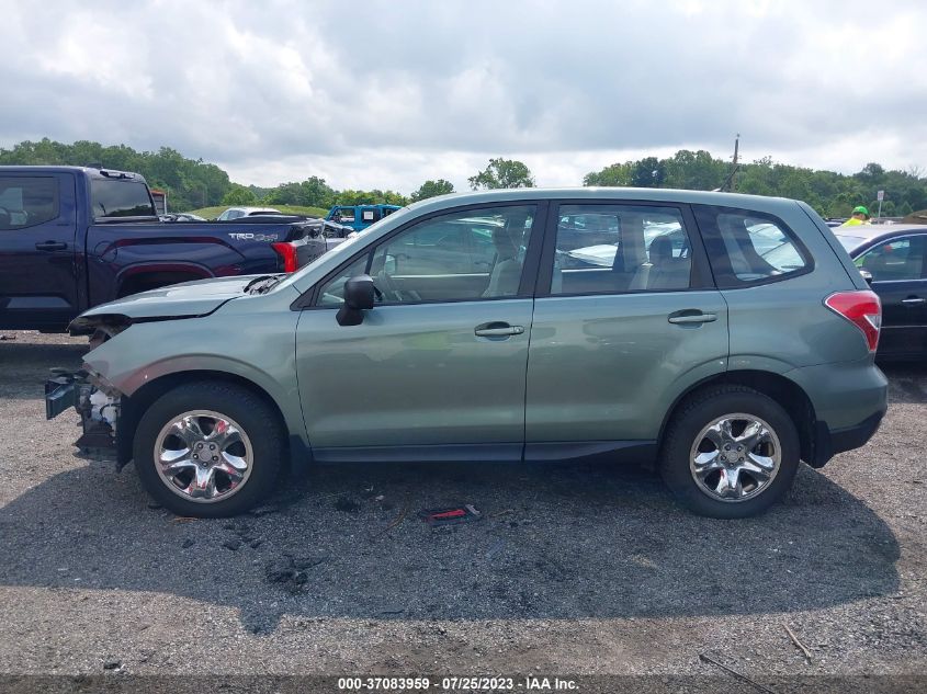 2015 SUBARU FORESTER 2.5I - JF2SJAAC7FH841331