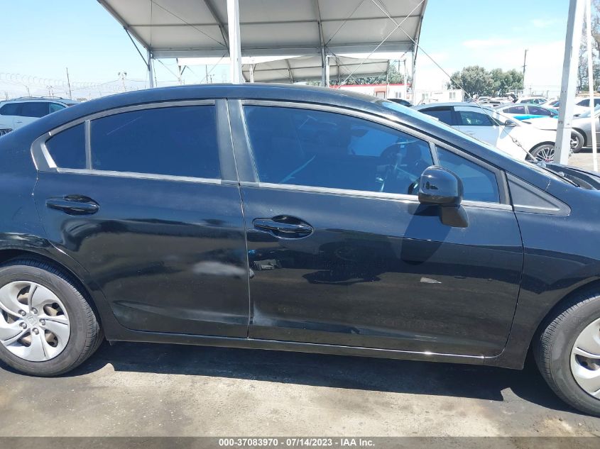 2013 HONDA CIVIC SDN LX - 19XFB2F56DE293922