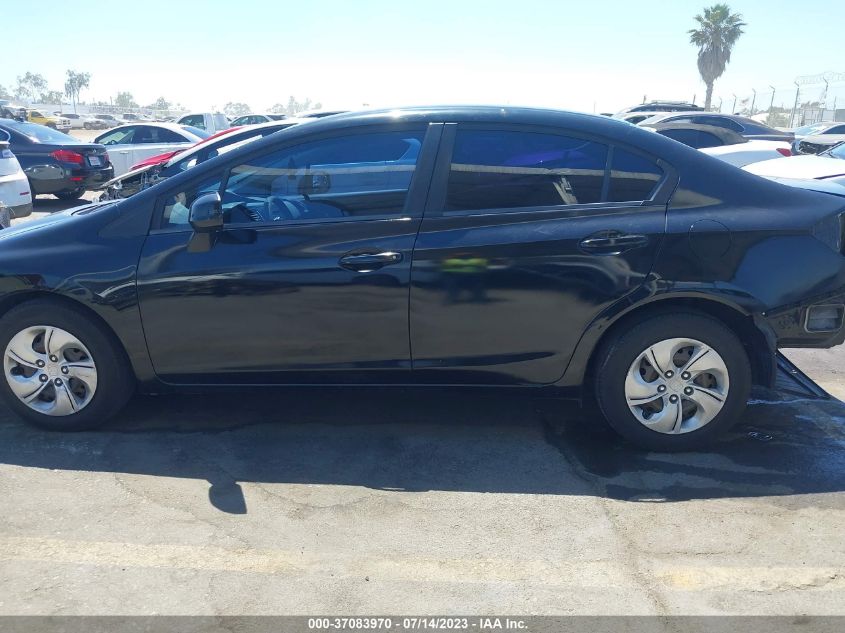 2013 HONDA CIVIC SDN LX - 19XFB2F56DE293922