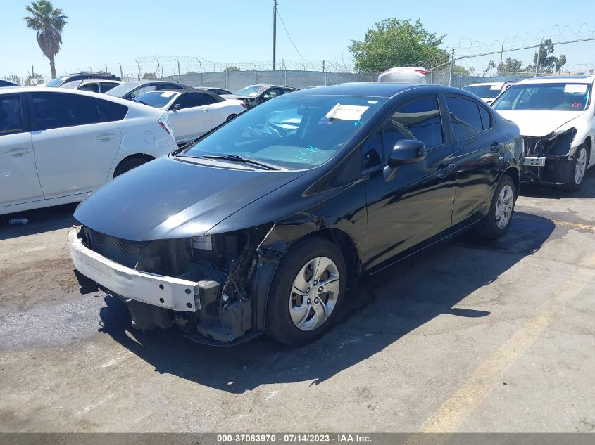 2013 HONDA CIVIC SDN LX - 19XFB2F56DE293922