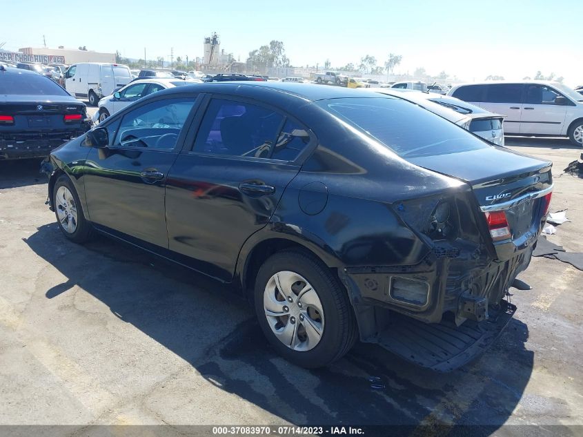 2013 HONDA CIVIC SDN LX - 19XFB2F56DE293922
