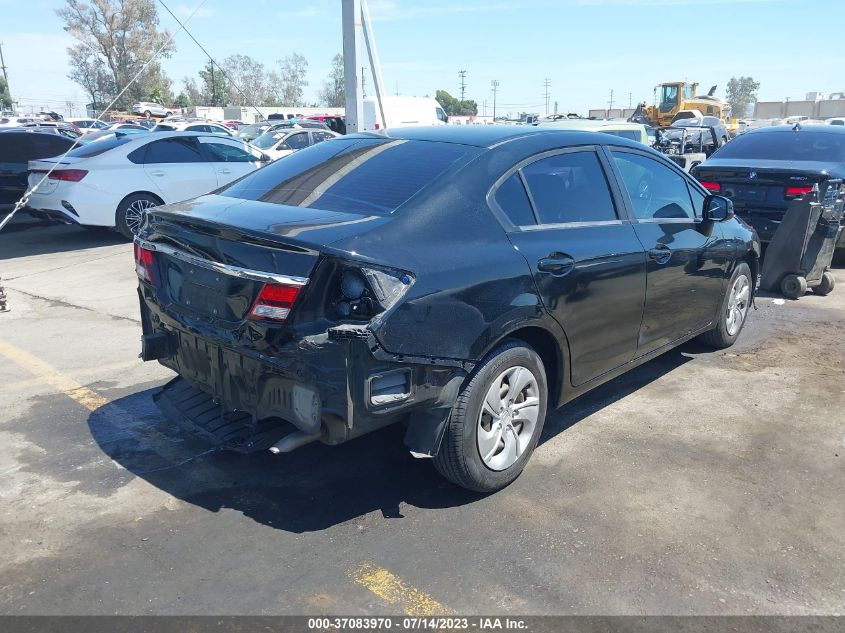 2013 HONDA CIVIC SDN LX - 19XFB2F56DE293922