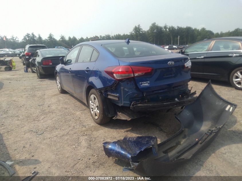 2017 KIA FORTE LX - 3KPFK4A70HE132461