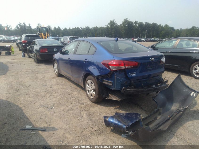 2017 KIA FORTE LX - 3KPFK4A70HE132461