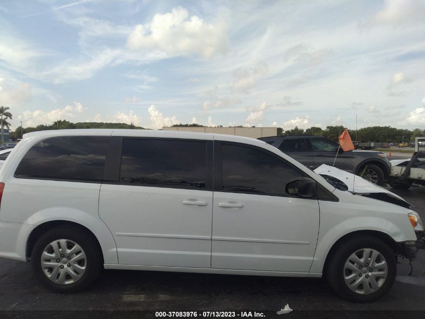 2017 DODGE GRAND CARAVAN SE - 2C4RDGBGXHR602761
