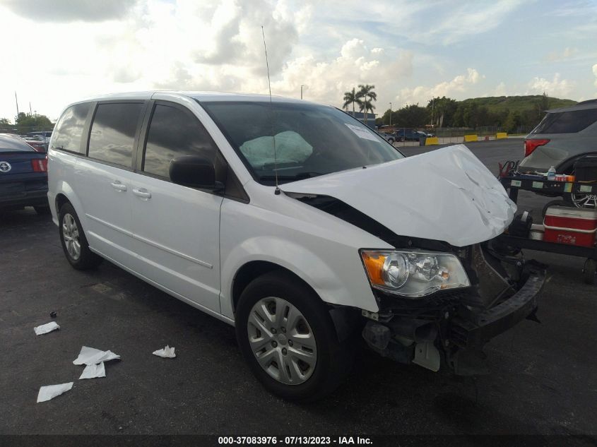 2017 DODGE GRAND CARAVAN SE - 2C4RDGBGXHR602761
