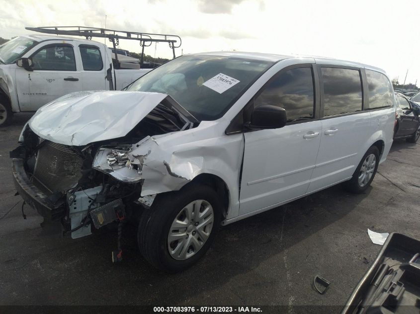 2017 DODGE GRAND CARAVAN SE - 2C4RDGBGXHR602761
