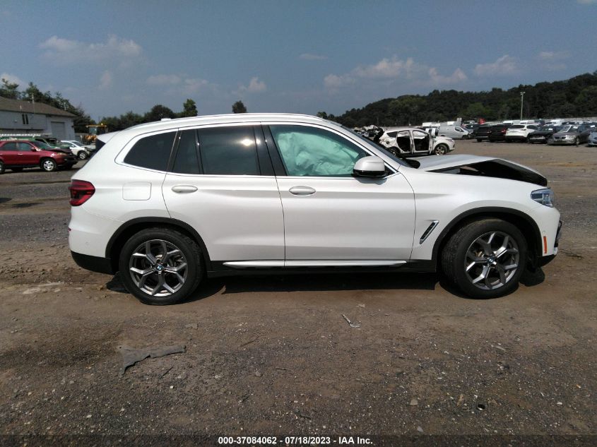 2021 BMW X3 XDRIVE30E - 5UXTS1C02M9D75190