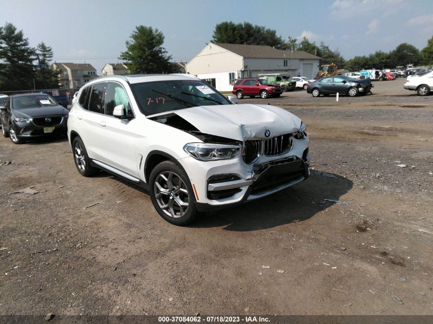 2021 BMW X3 XDRIVE30E - 5UXTS1C02M9D75190