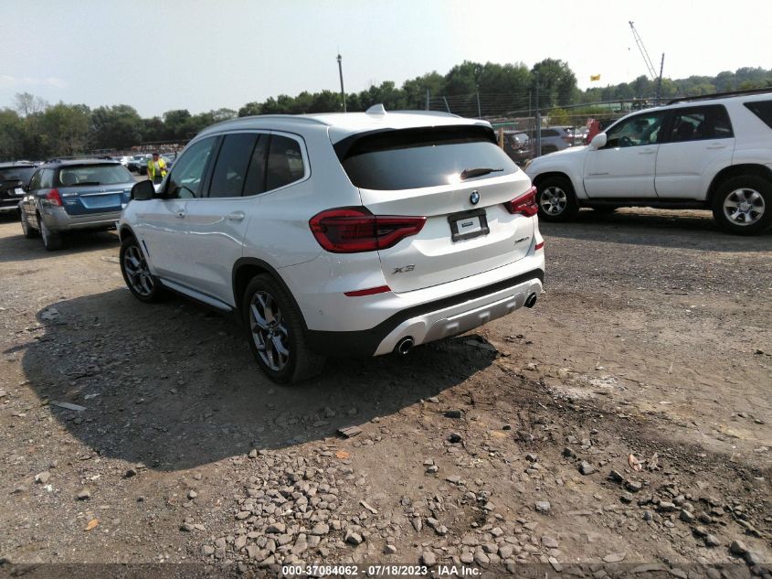 2021 BMW X3 XDRIVE30E - 5UXTS1C02M9D75190