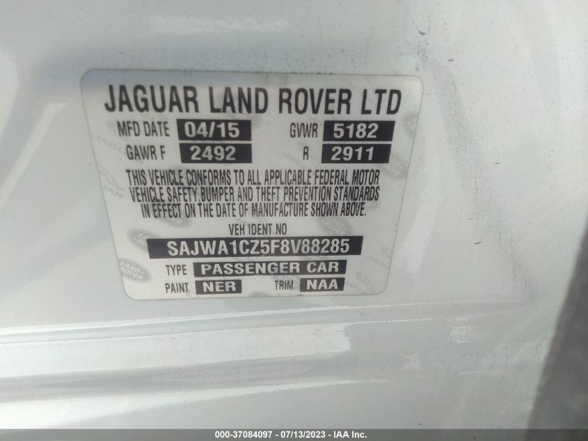 2015 JAGUAR XJ - SAJWA1CZ5F8V88285
