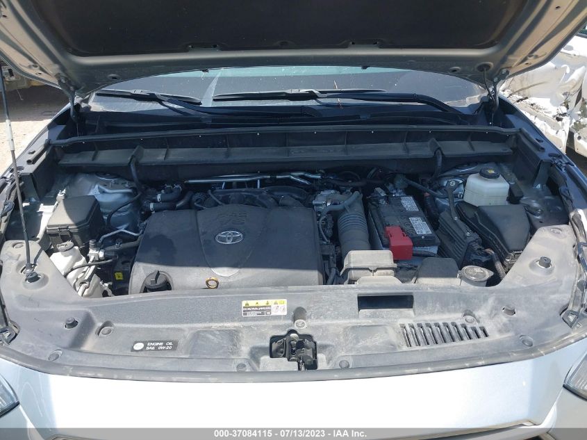 2022 TOYOTA HIGHLANDER XLE - 5TDGZRAH2NS107830