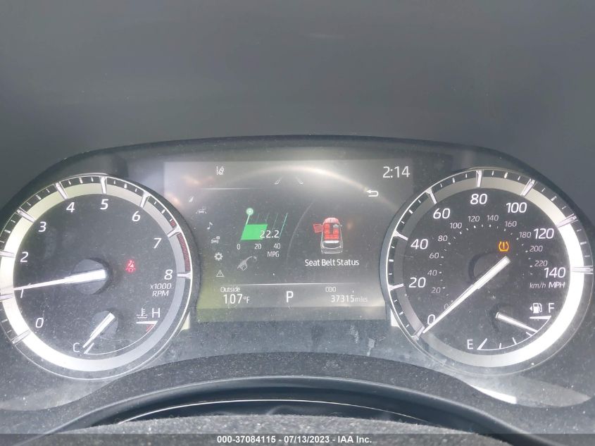 2022 TOYOTA HIGHLANDER XLE - 5TDGZRAH2NS107830