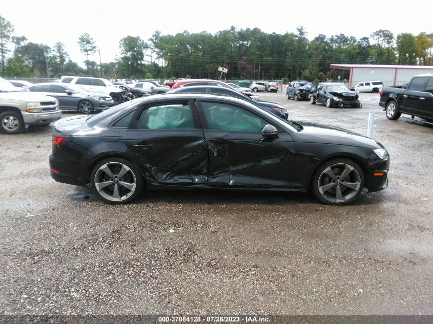 2019 AUDI S4 PRESTIGE WAUC4AF49KA026060