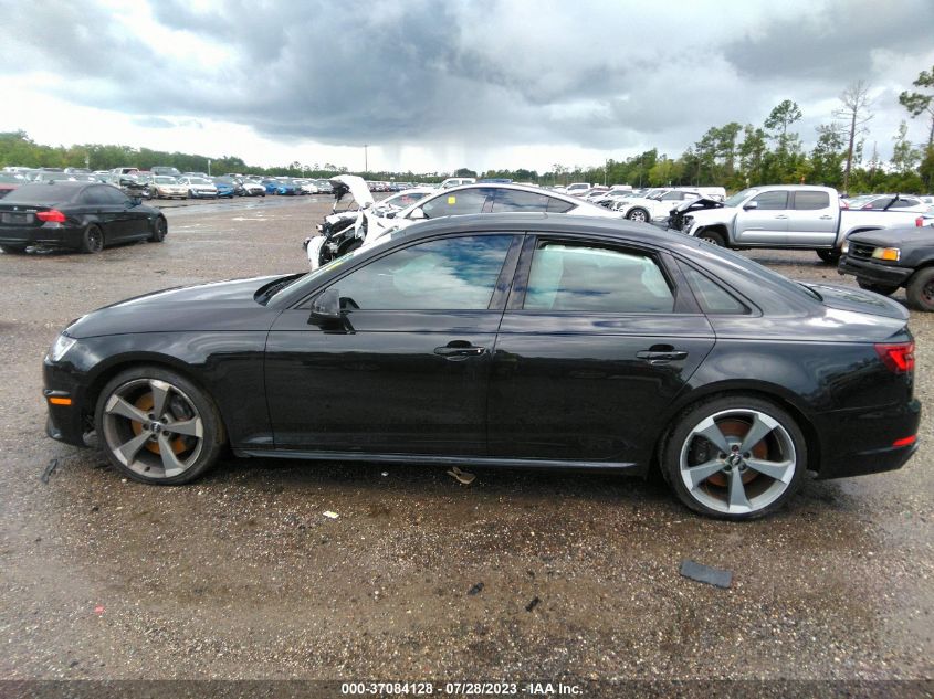 2019 AUDI S4 PRESTIGE WAUC4AF49KA026060