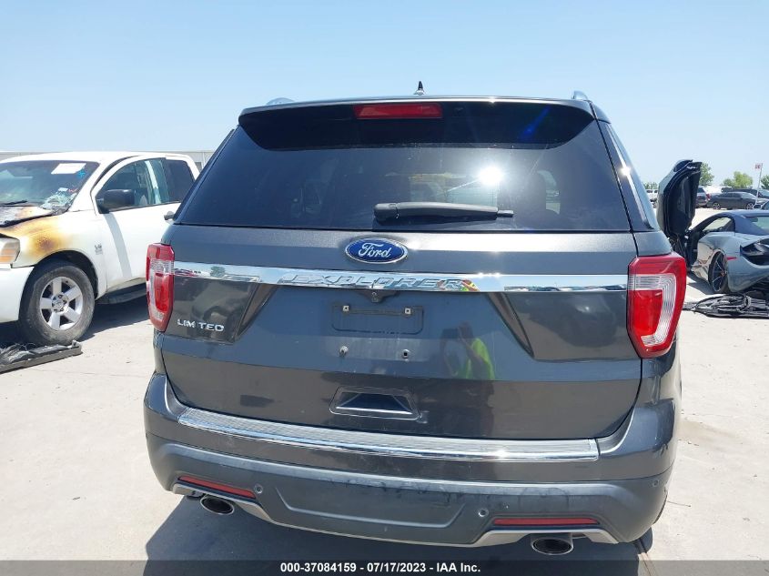 2018 FORD EXPLORER LIMITED - 1FM5K7F80JGA28696