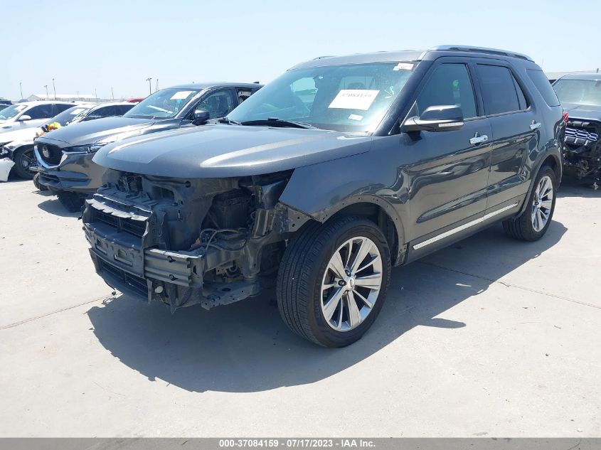 2018 FORD EXPLORER LIMITED - 1FM5K7F80JGA28696