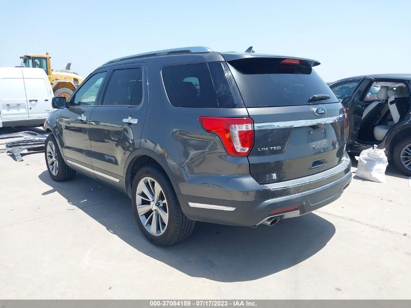 2018 FORD EXPLORER LIMITED - 1FM5K7F80JGA28696