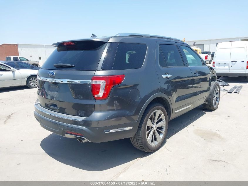 2018 FORD EXPLORER LIMITED - 1FM5K7F80JGA28696