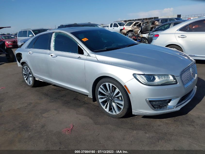 2017 LINCOLN MKZ SELECT - 3LN6L5C98HR609854