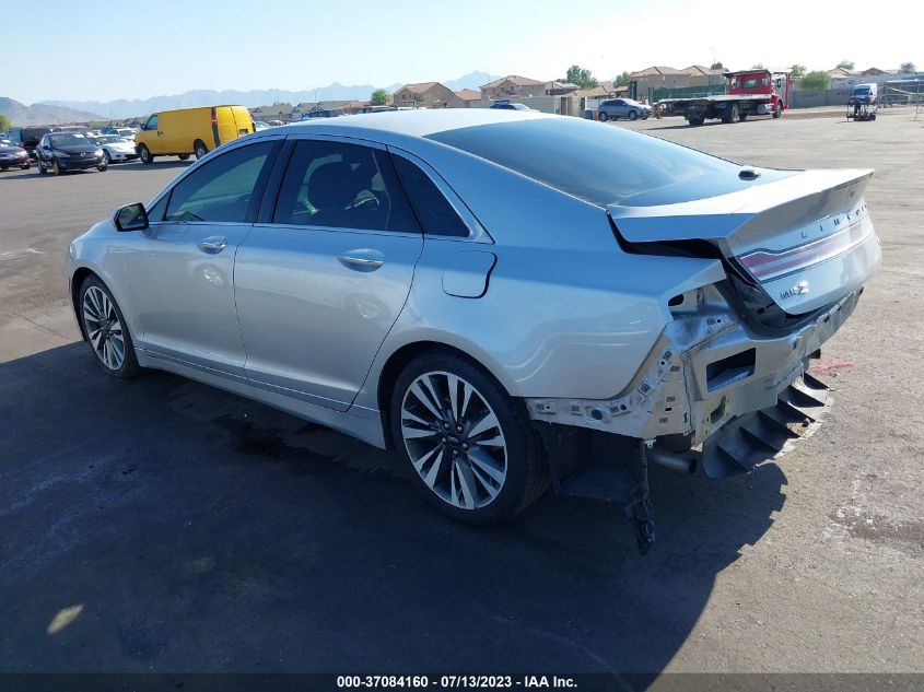 2017 LINCOLN MKZ SELECT - 3LN6L5C98HR609854