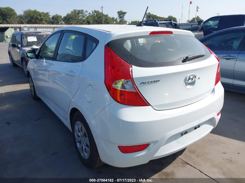 2017 HYUNDAI ACCENT SE - KMHCT5AE1HU313067