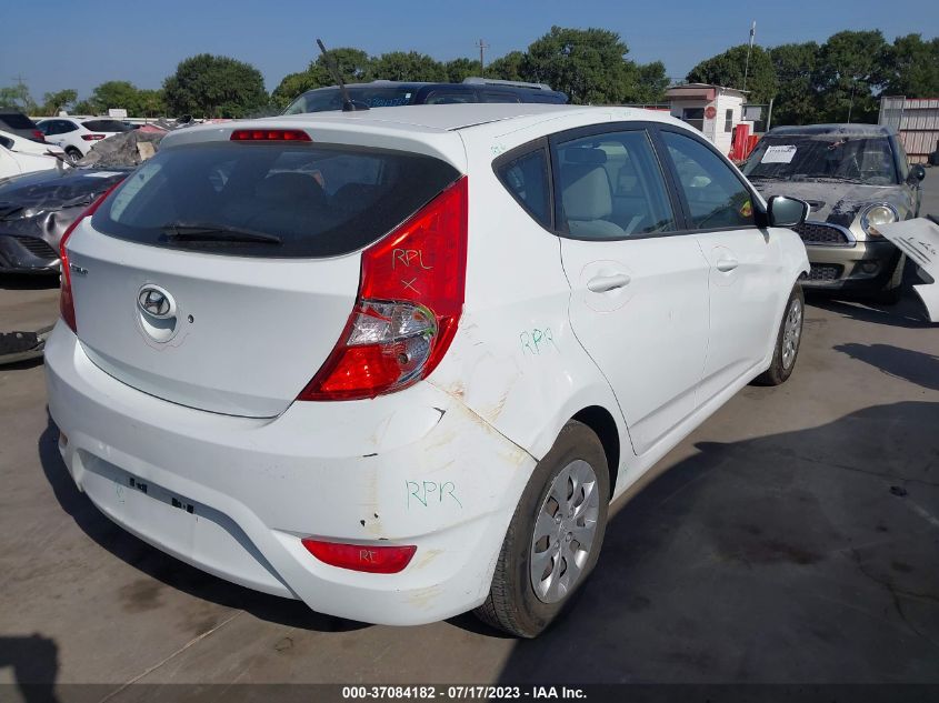 2017 HYUNDAI ACCENT SE - KMHCT5AE1HU313067
