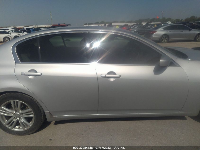 2013 INFINITI G37 SEDAN JOURNEY JN1CV6AP4DM305371