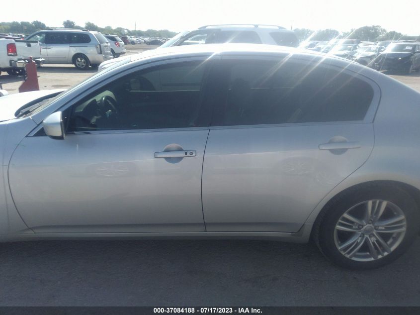 2013 INFINITI G37 SEDAN JOURNEY JN1CV6AP4DM305371