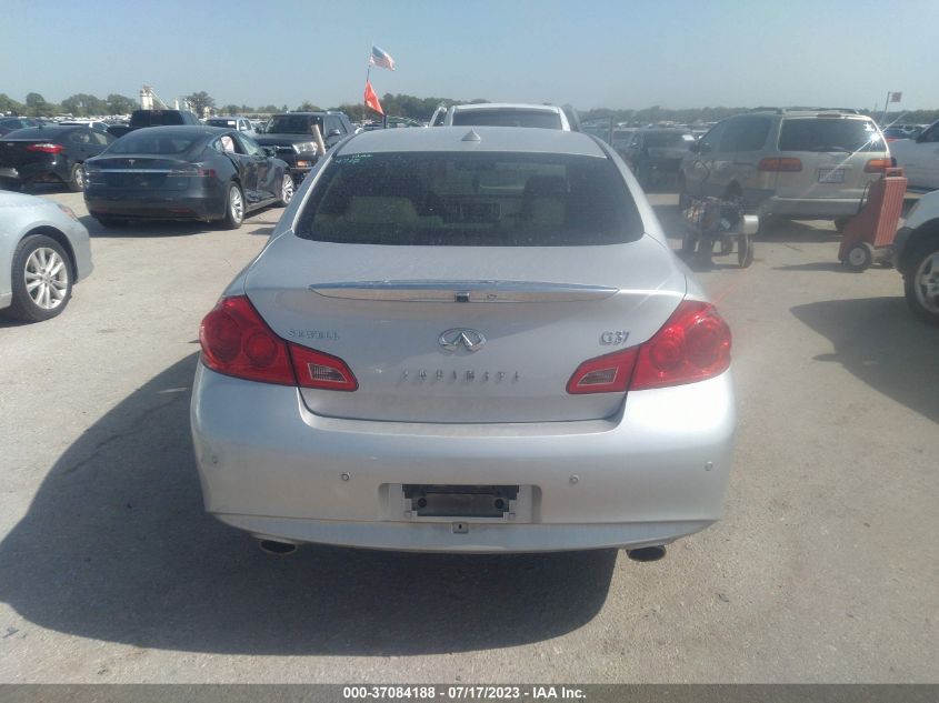 2013 INFINITI G37 SEDAN JOURNEY JN1CV6AP4DM305371