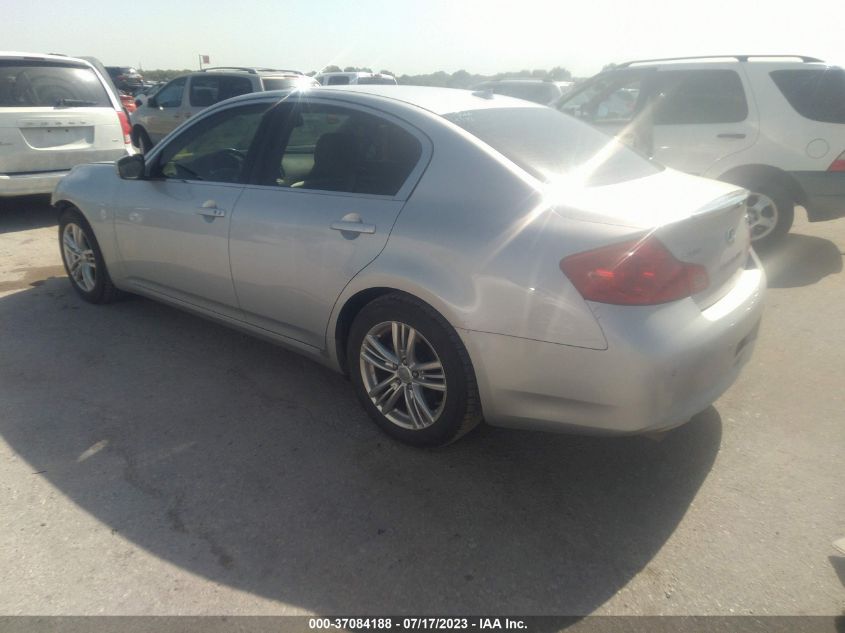 2013 INFINITI G37 SEDAN JOURNEY JN1CV6AP4DM305371