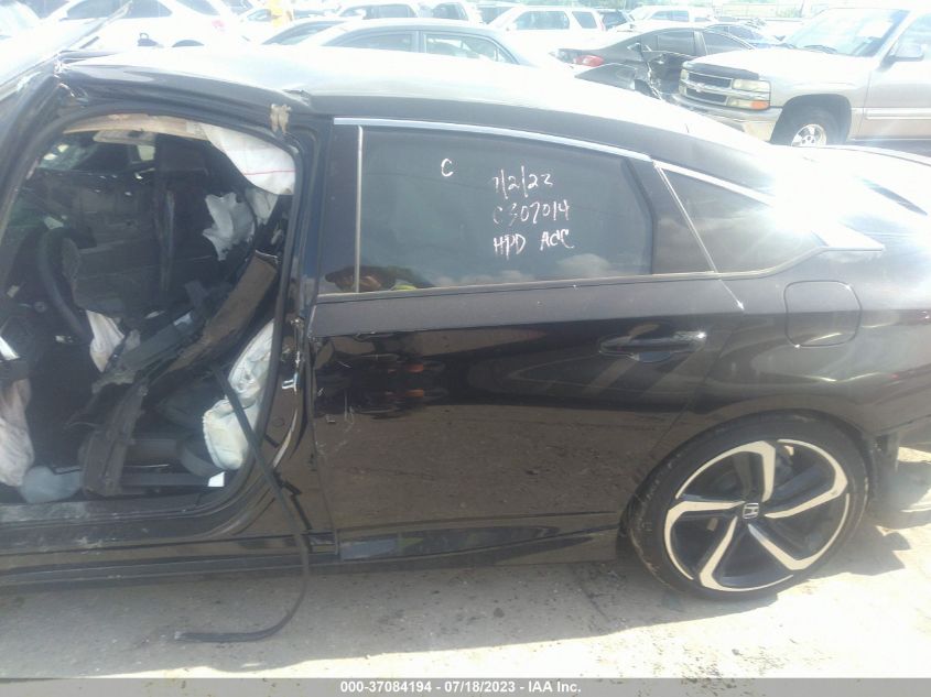 2021 HONDA ACCORD SEDAN SPORT - 1HGCV1F34MA118799