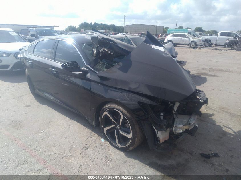 2021 HONDA ACCORD SEDAN SPORT - 1HGCV1F34MA118799