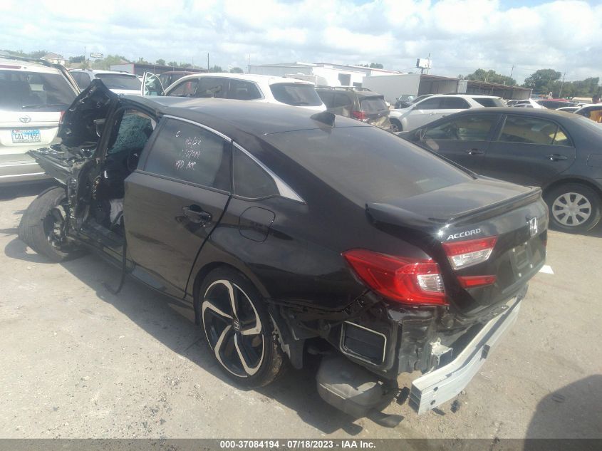 2021 HONDA ACCORD SEDAN SPORT - 1HGCV1F34MA118799