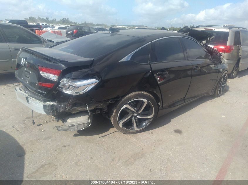 2021 HONDA ACCORD SEDAN SPORT - 1HGCV1F34MA118799
